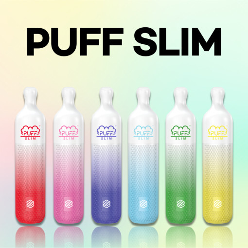 PUFF SLIM 퍼프 슬림 일회용 전자담배 전담 입호흡 2.3ml 800PUFF